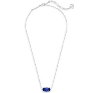 Kendra Scott Elisa Cobalt Cats Eye Necklace